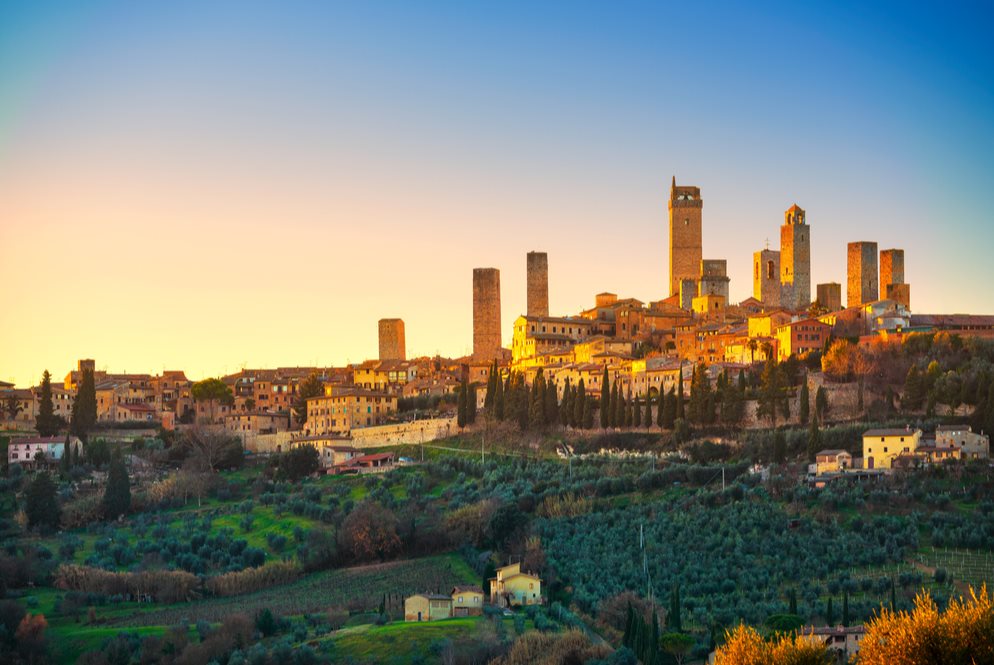 De Florence : San Gimignano, Sienne & Pise Petit Groupe